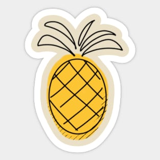 Pineapple Sticker